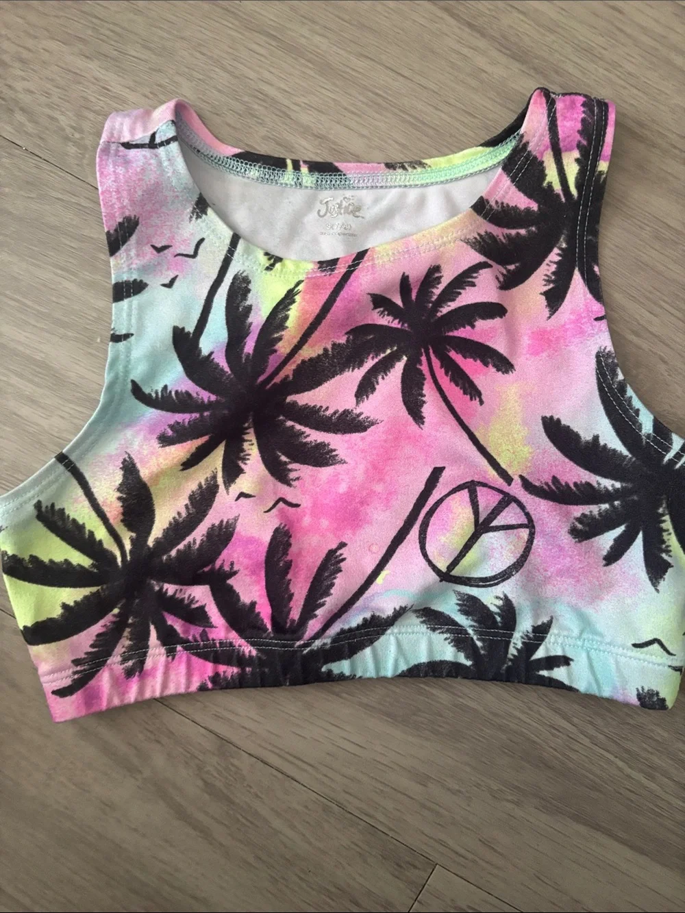 Justice Cropped Tank Top